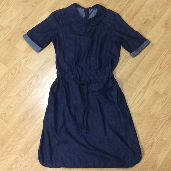 hobbs denim dress